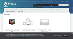Desktop Screenshot of kventa.hu