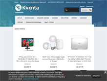 Tablet Screenshot of kventa.hu